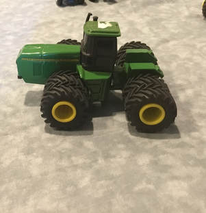 axle 1/64 Farm custom scratch tractor 20.8R46 tire kit 6 tires yellow 